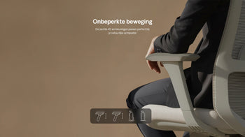 Afbeelding in Gallery-weergave laden, SitOne ergonomische bureaustoel