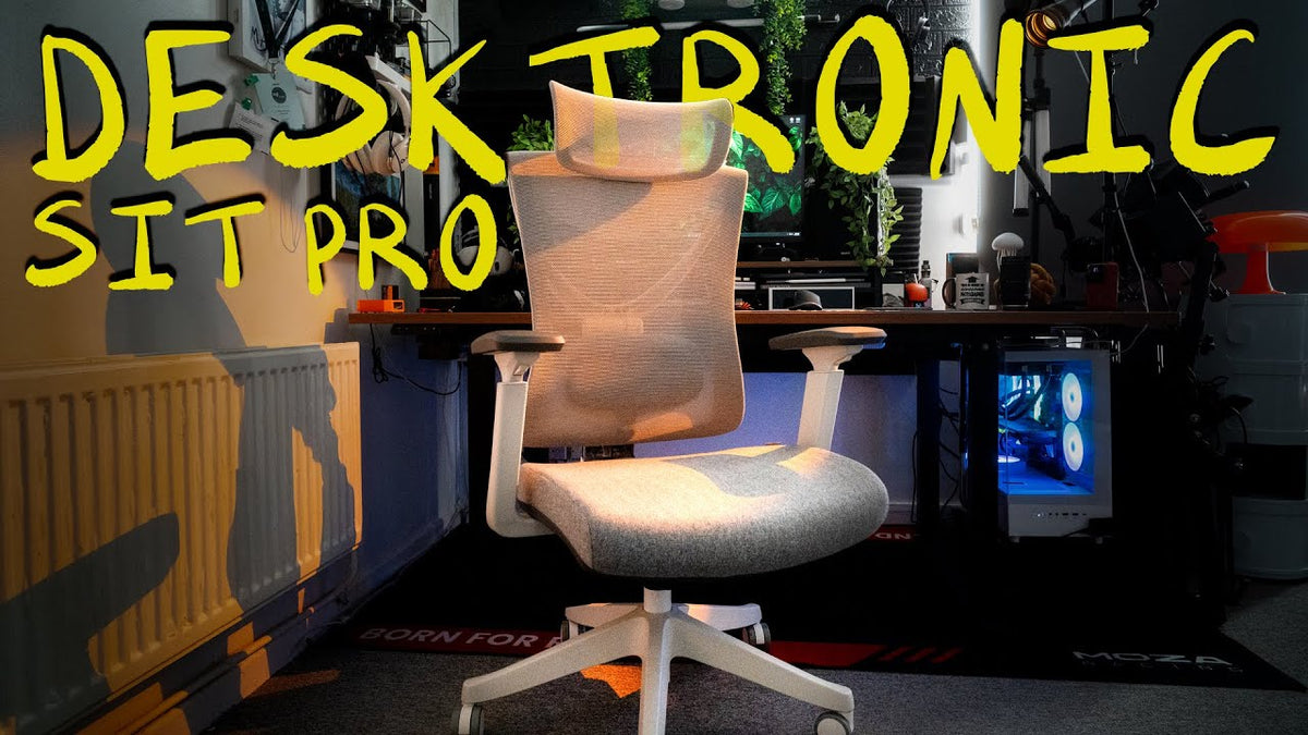 Desktronic Sit Pro - The ONLY ergonomic chair you NEED!