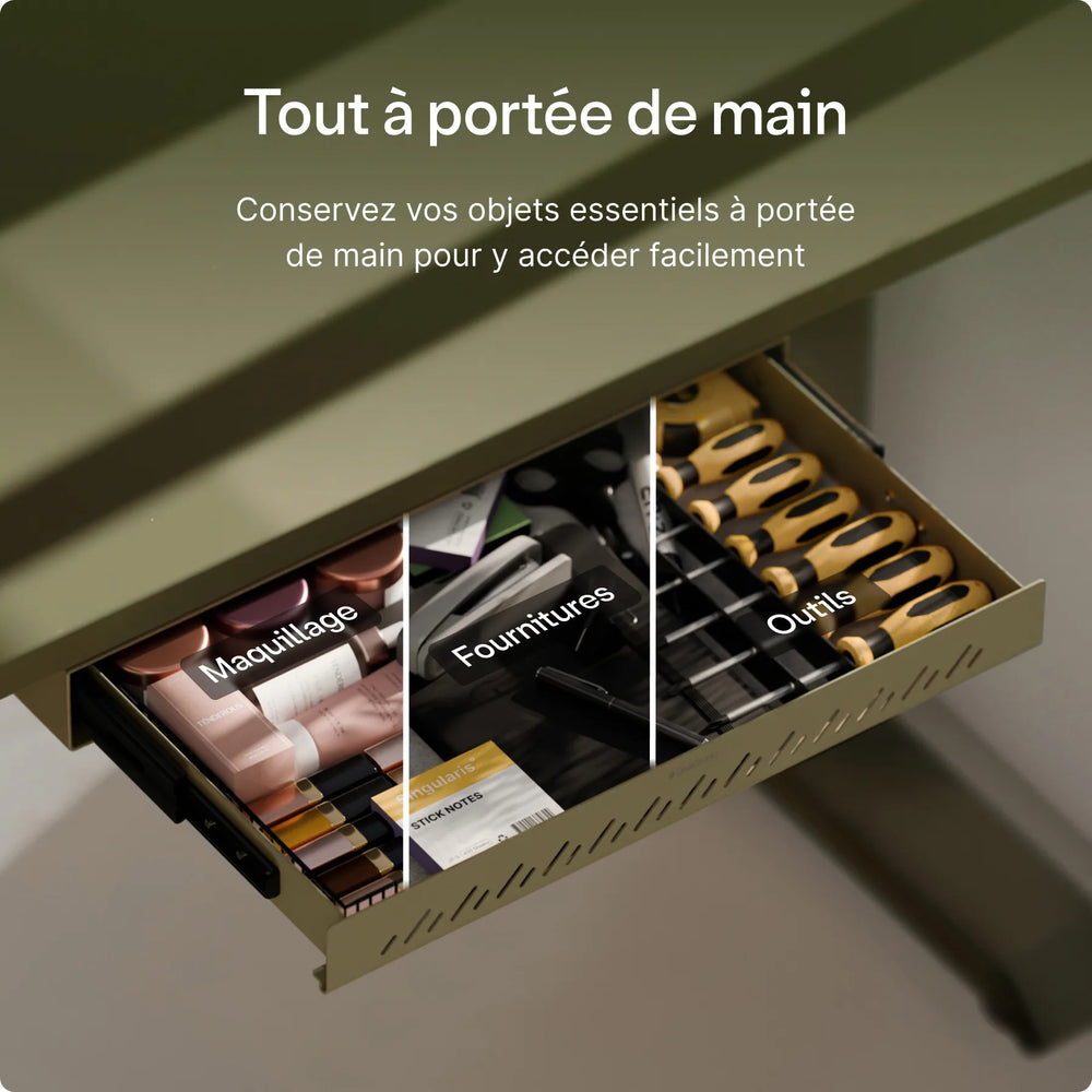 Tiroir de bureau