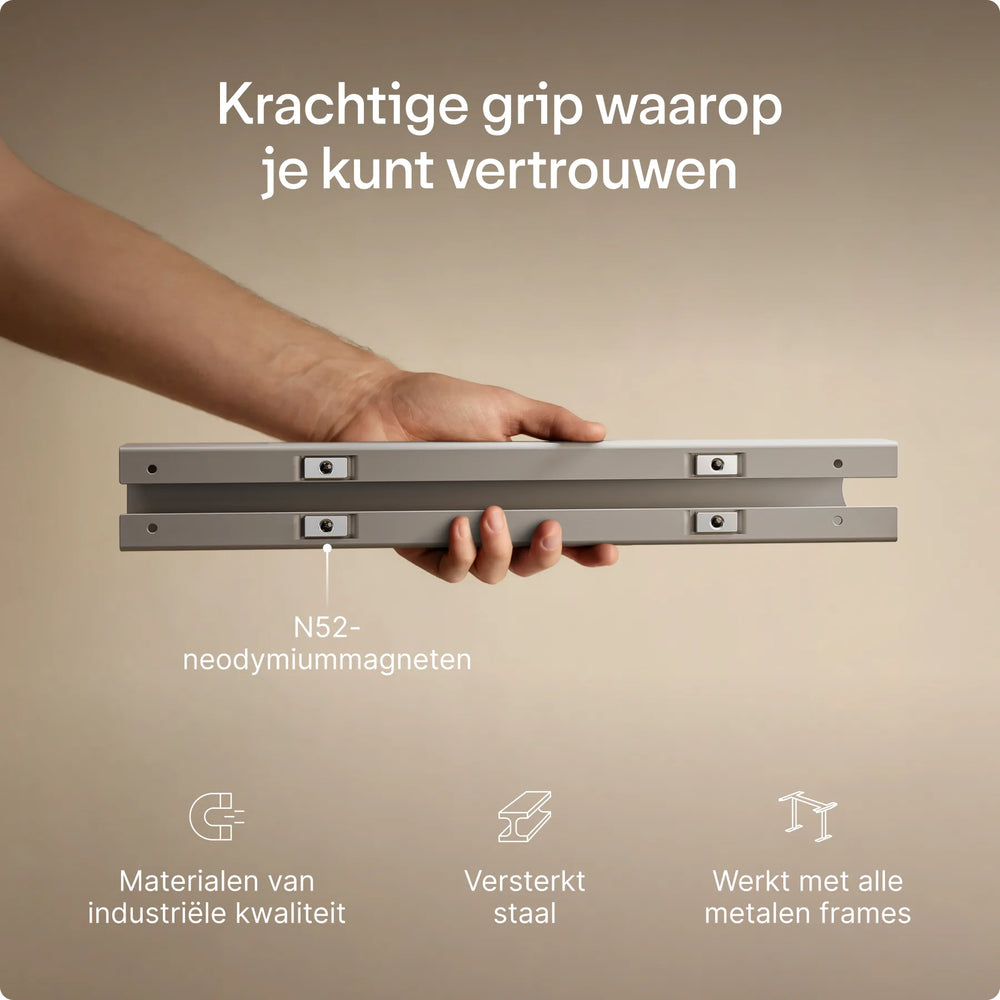 Magnetische kabelgoot