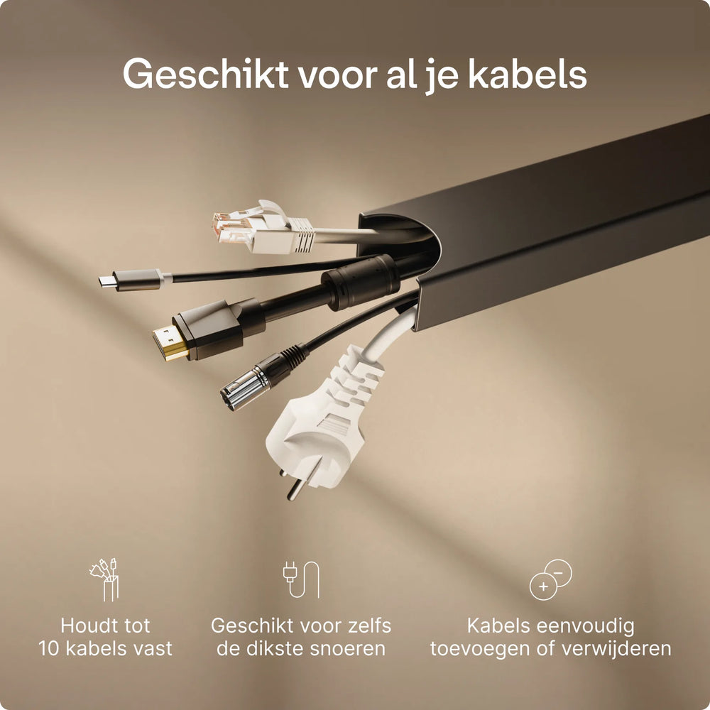 Magnetische kabelgoot