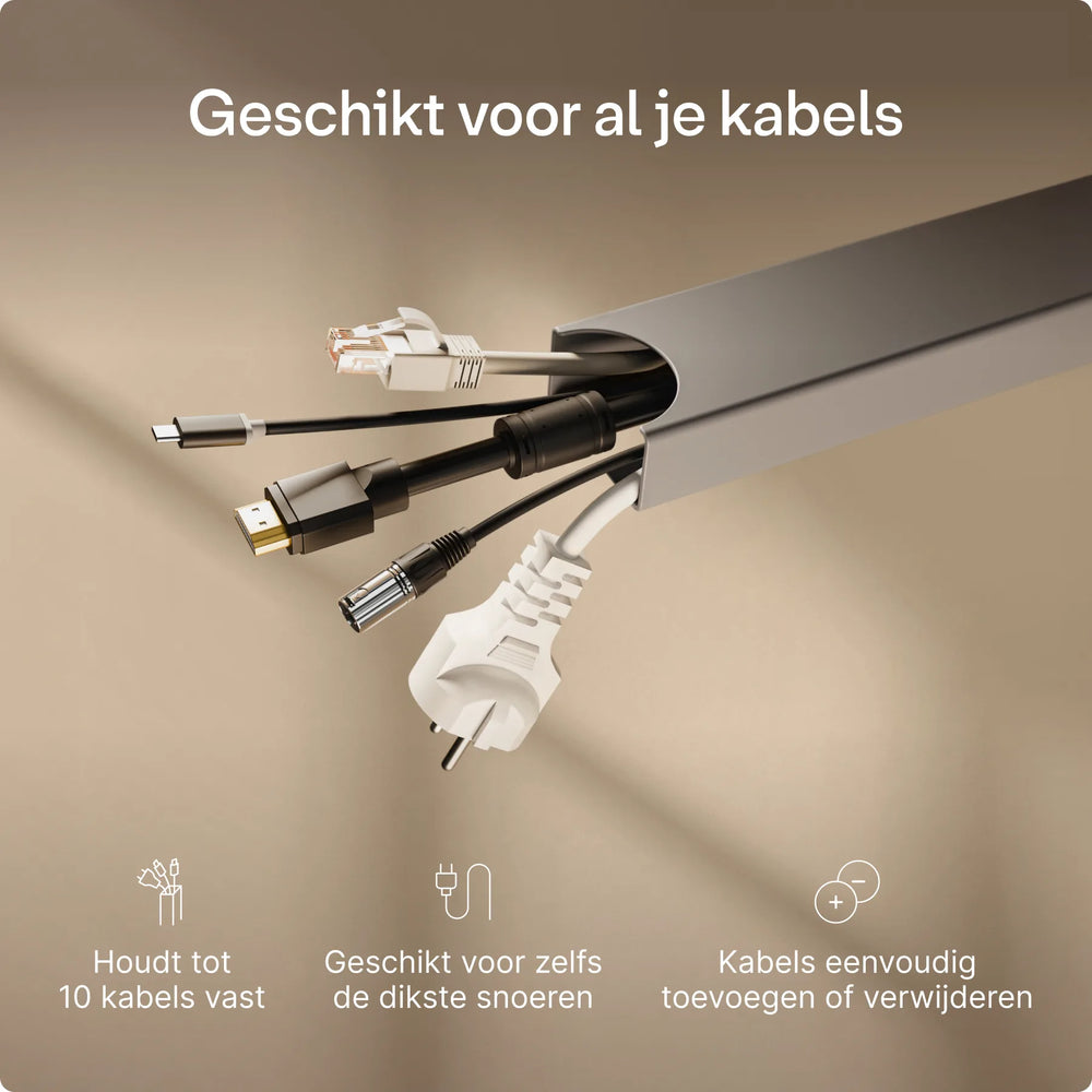 Magnetische kabelgoot