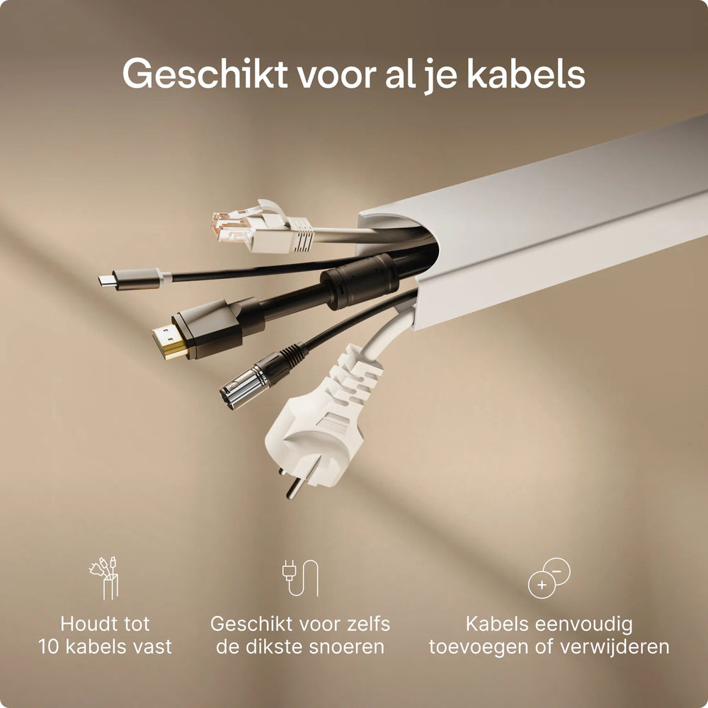 Magnetische kabelgoot