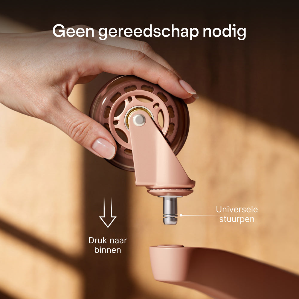 Eersteklas bureaustoelwielen