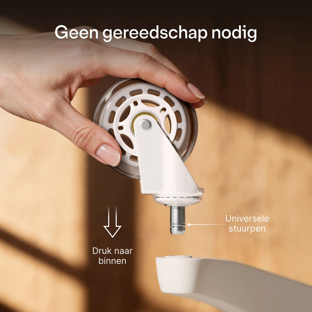 Eersteklas bureaustoelwielen