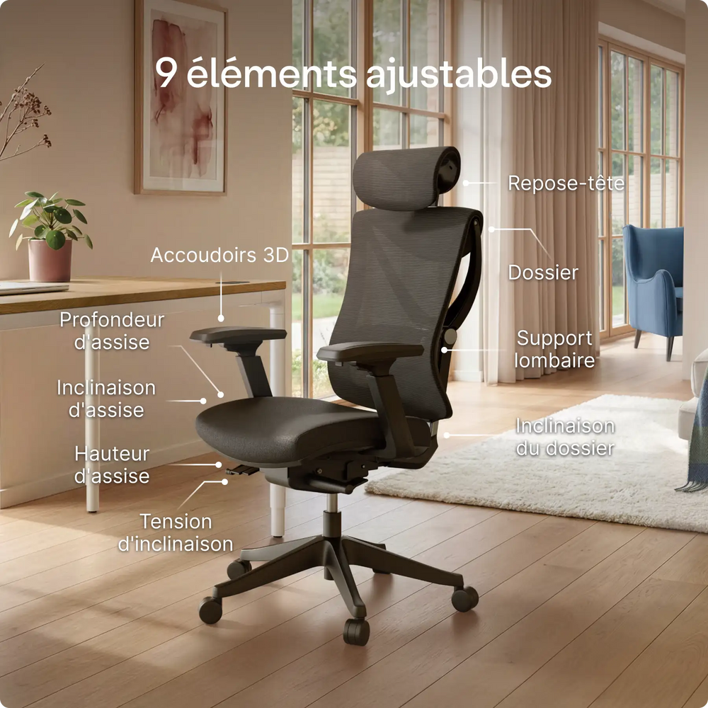 Chaise de bureau SitPro