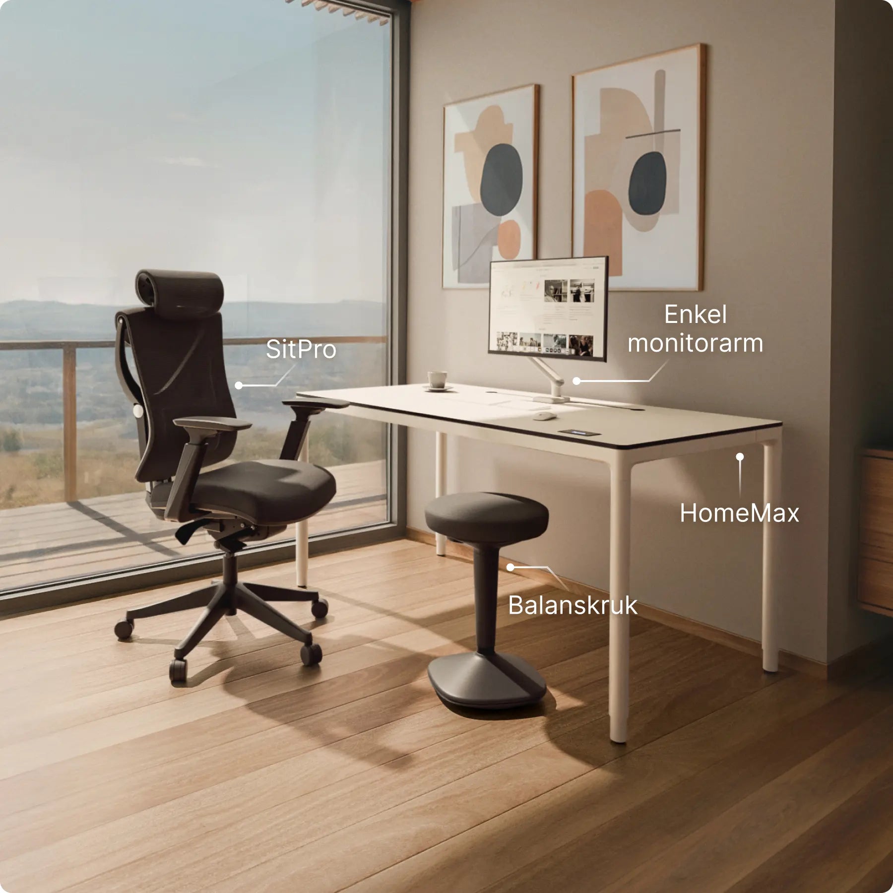 Tabouret Oscillant
