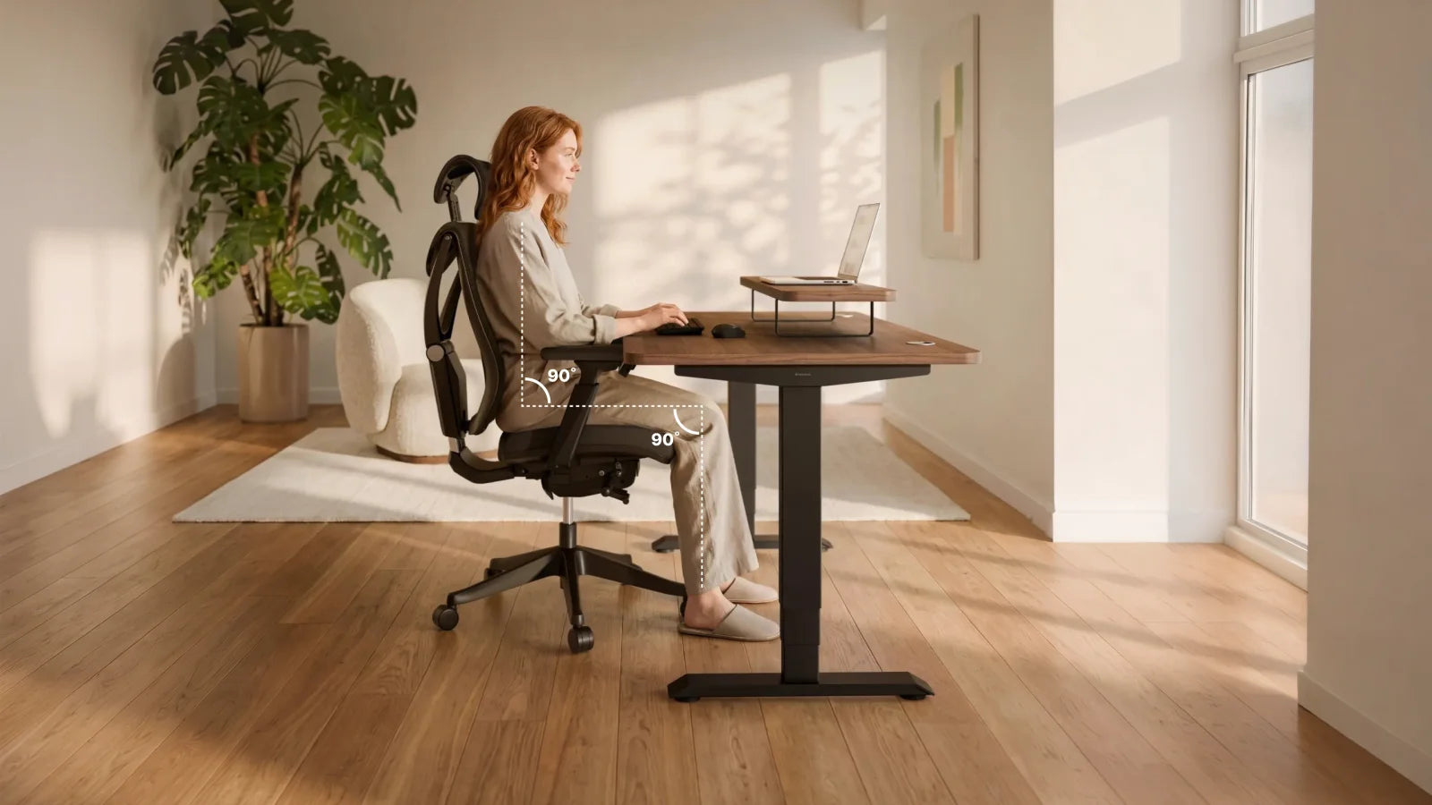 Qu'est-ce que la position assise à 90 degrés ?